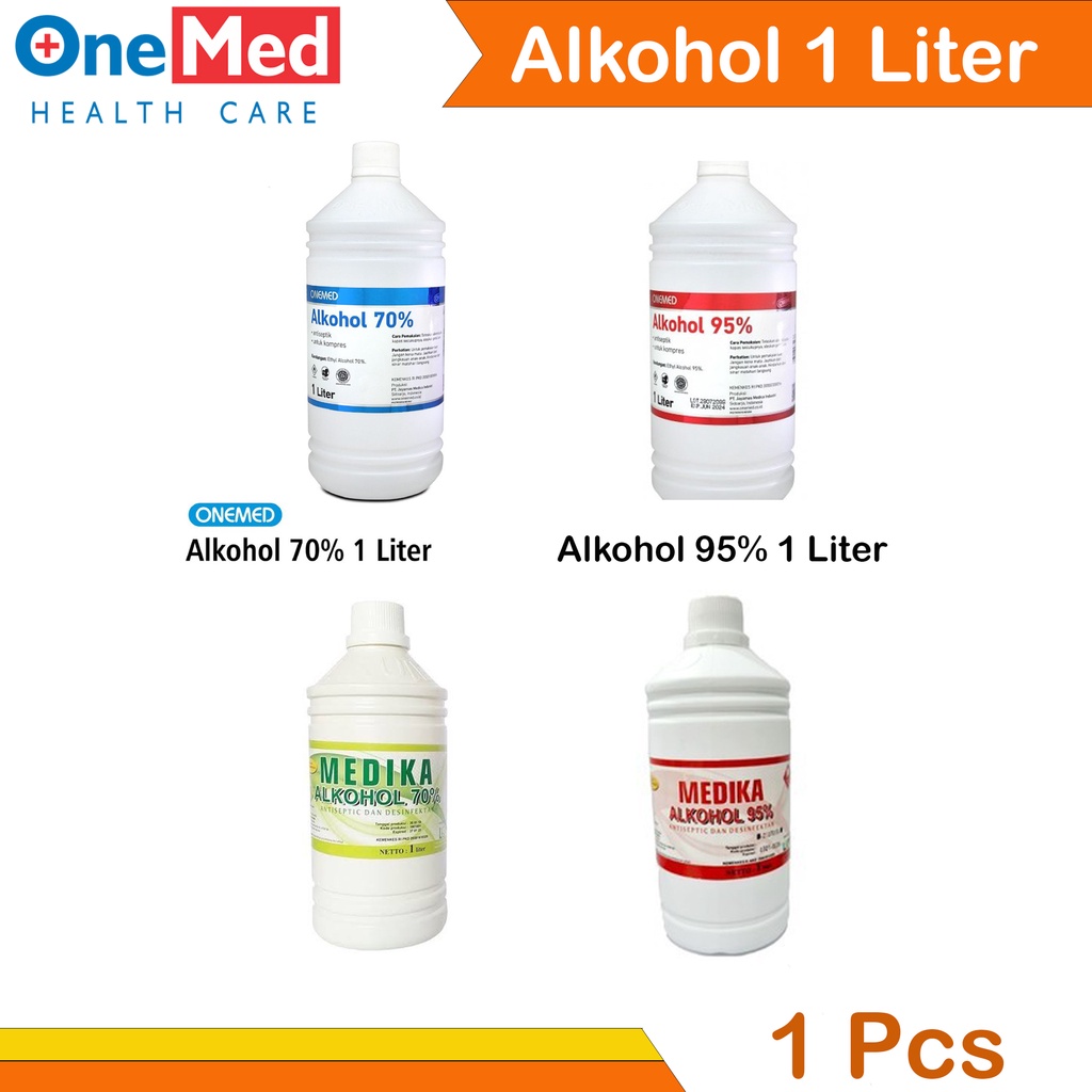Onemed Medika Alkohol 70 Persen 1 Liter