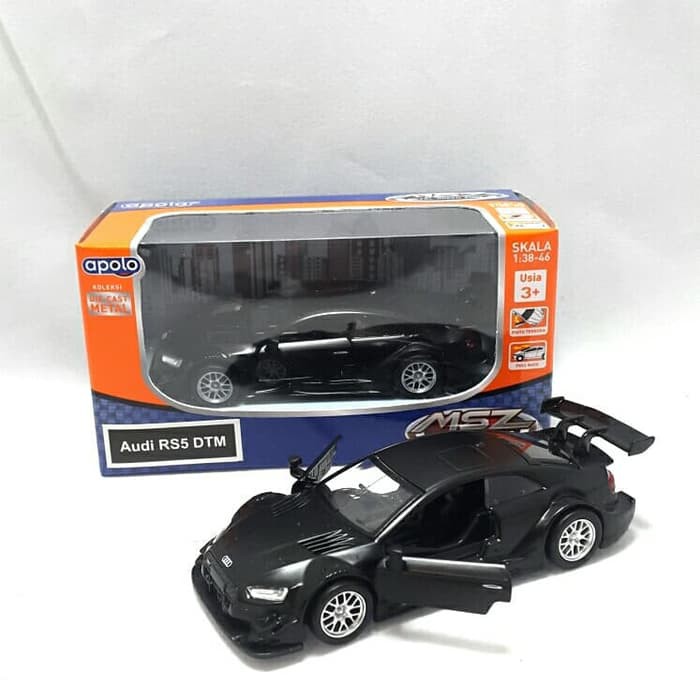 Diecast Apolo Audi RS 5 DTM hitam