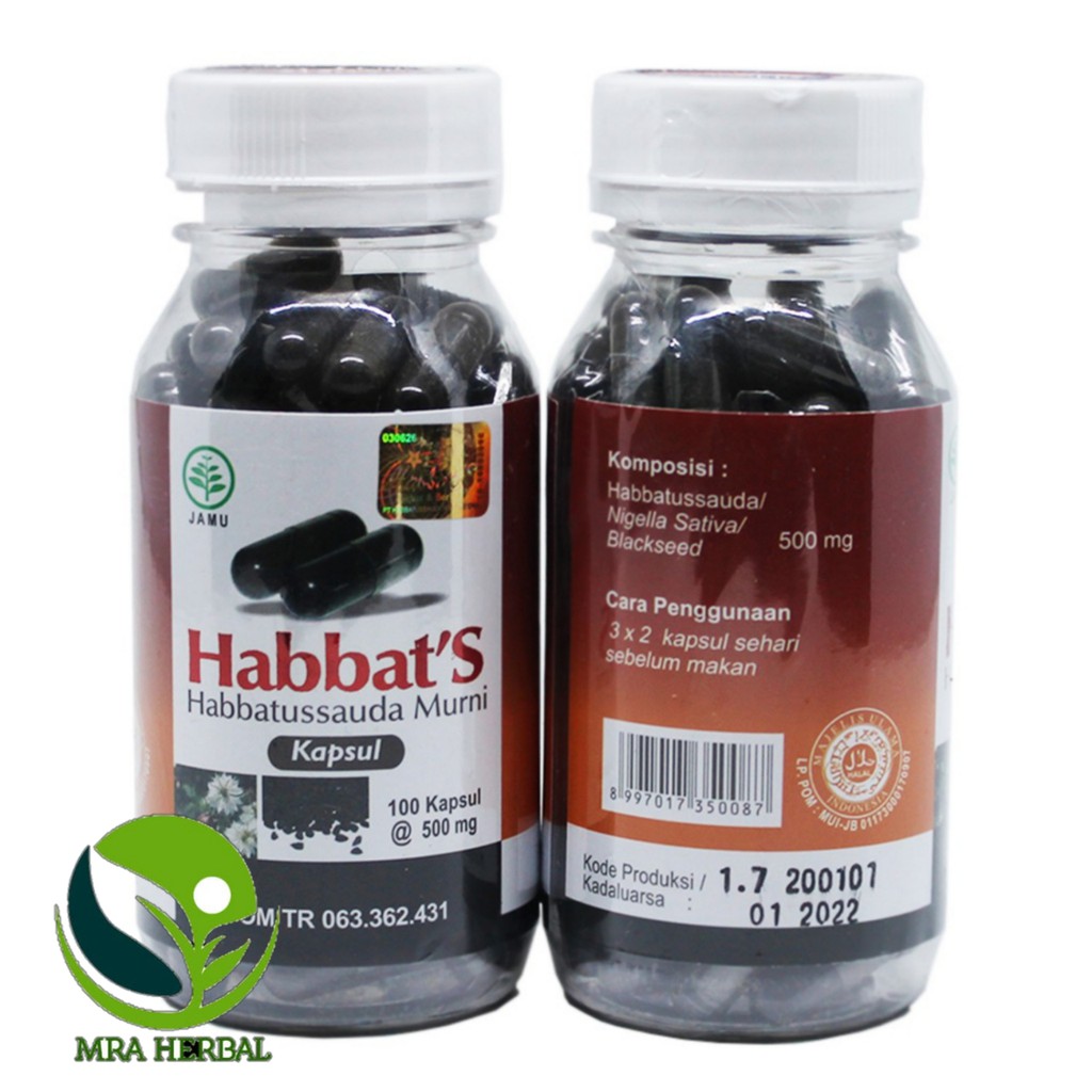 

SMART - Habbats Habbatussauda Murni 100 Kapsul