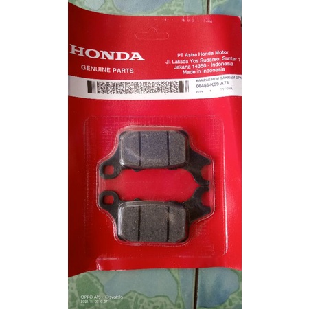 KAMPAS REM DEPAN VARIO 150