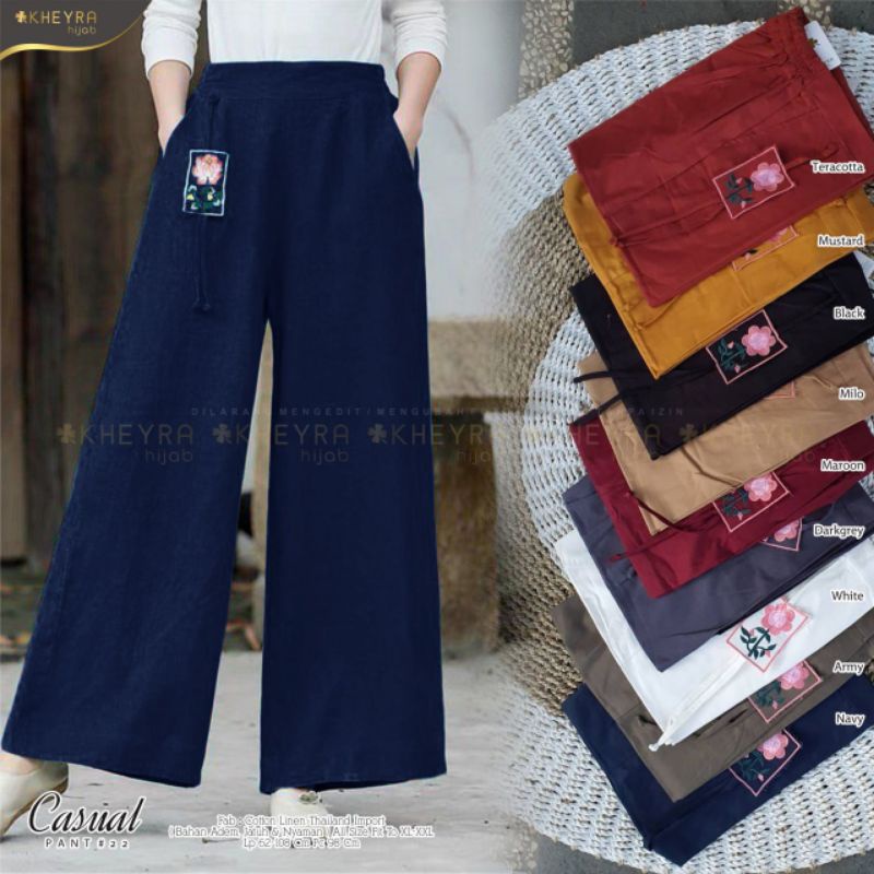 Celana Wanita Casual Pant #22 Ori Kheyra