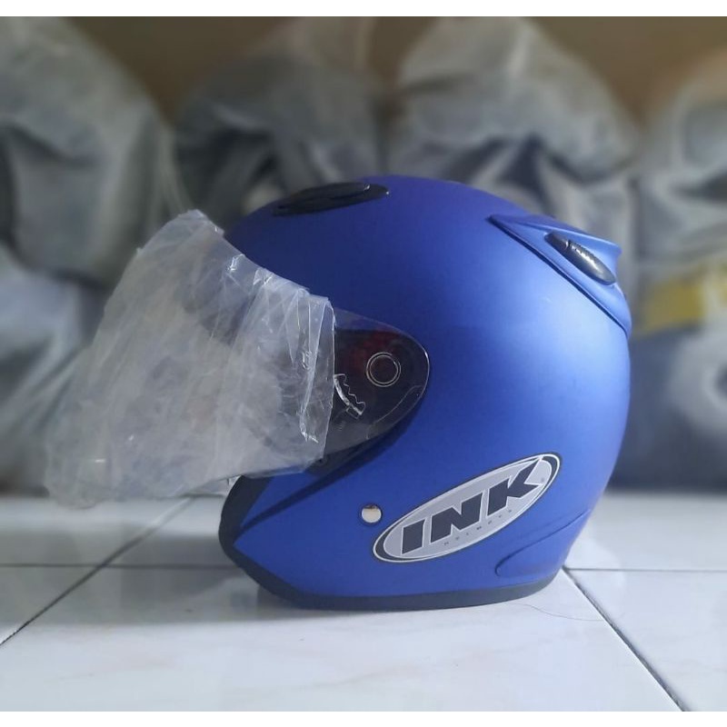 HELM INK CENTRO SNI-Biru Doff