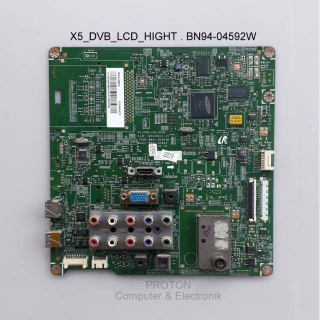 Mainboard LCD TV Samsung LA32D450 LA32D450G1 LA32D450G1M LA32D450G1MXXD LA32D550 . Mesin Matherboard