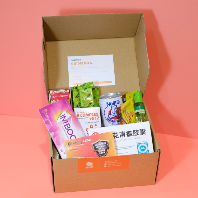 

HEALTHY BOOSTER KIT - Paket Hampers Isoman (PAKET 3)
