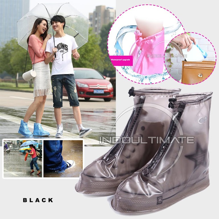 jas hujan sepatu transaparan/ shoes cover / pelindung sepatu transaparan import CS-02/RC-06