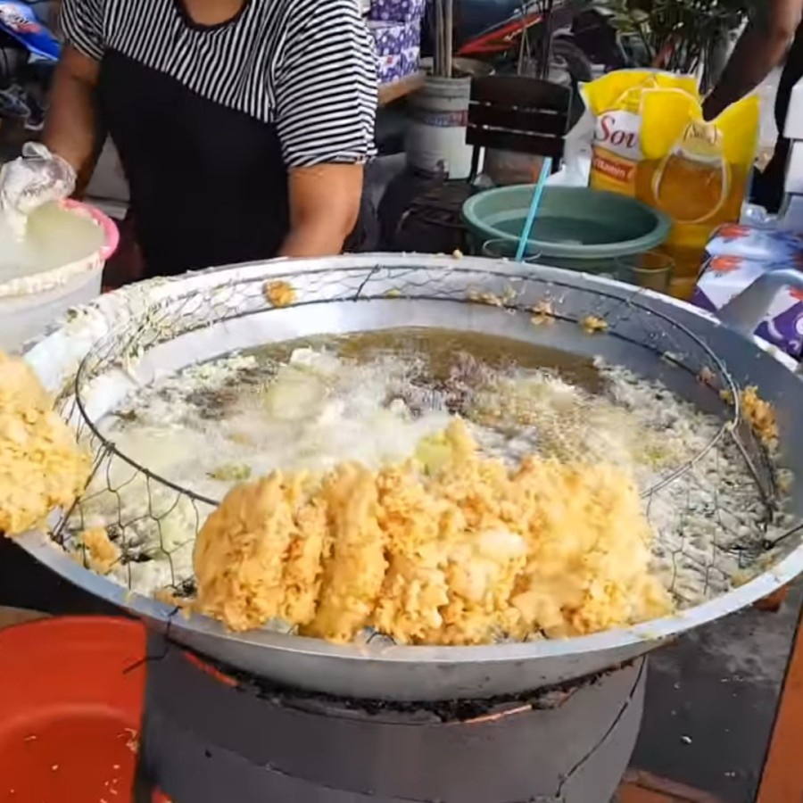 Tirisan Minyak Saringan Minyak Bulat Usaha Gorengan Wajan 20-22