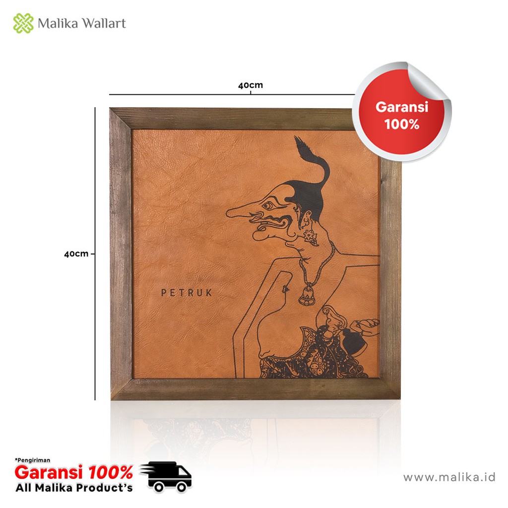 Dekorasi Rumah Dinding Kulit Punakawan 'Petruk'