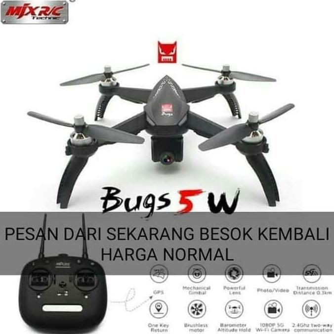 [ Promo ] Drone Gps Mjx 5W - Drone Kamera Dan Aksesoris