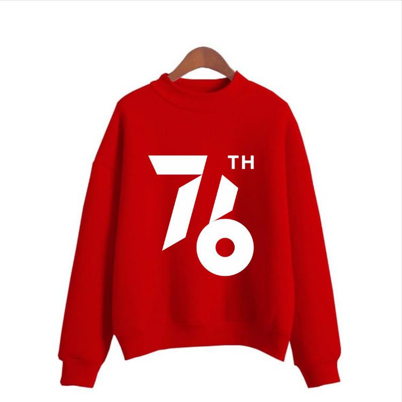 Sweater Hodie Hut RI Indonesia 76 Tahun