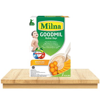 Milna Goodmil Bubur Bayi Anti Alergi MPAsi Usia 6 sd 12 Bulan 120 Gram