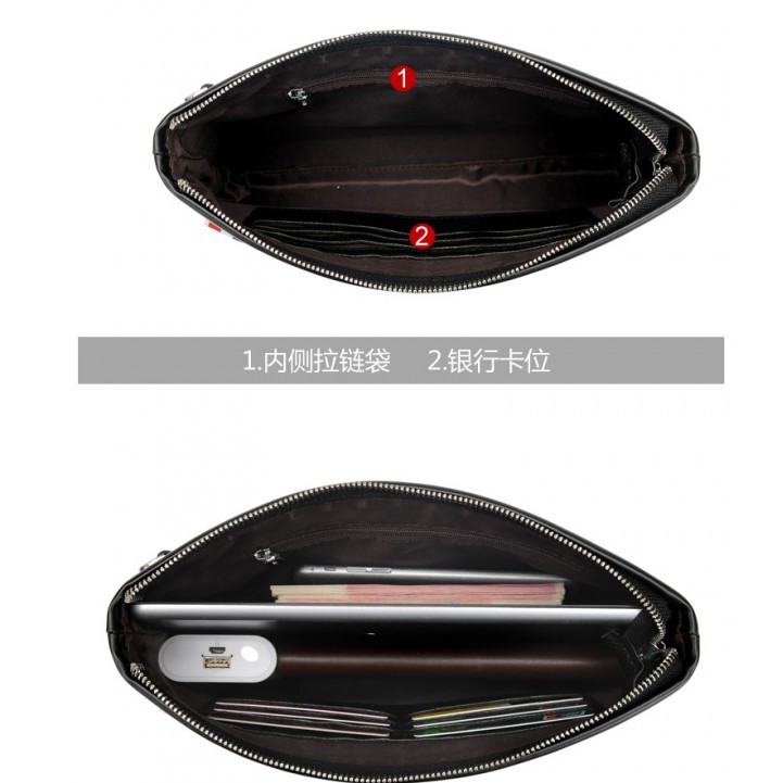 ZC 5964 JTF 5961 RISCE TAS CLUTCH IMPORT PRIA COWOK LAKI-LAKI JAKARTA BATAM 5962