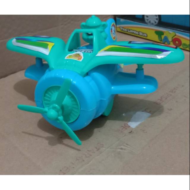 Ready mainan pesawat terbang ada pilotnya anak edukasi terlengkap dan termurah kevin toys malang