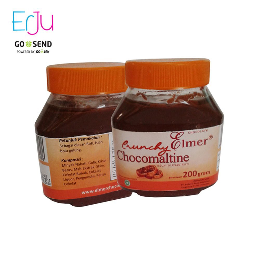

Dijual Elmer Chocomaltine Selai Cokelat Kemasan 200gr edisi grosir