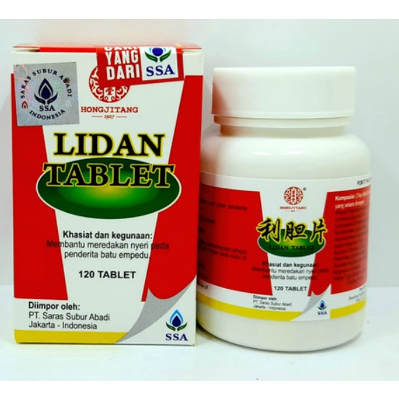 LIDAN TABLETS ISI 120 MENGOBATI BATU EMPEDU