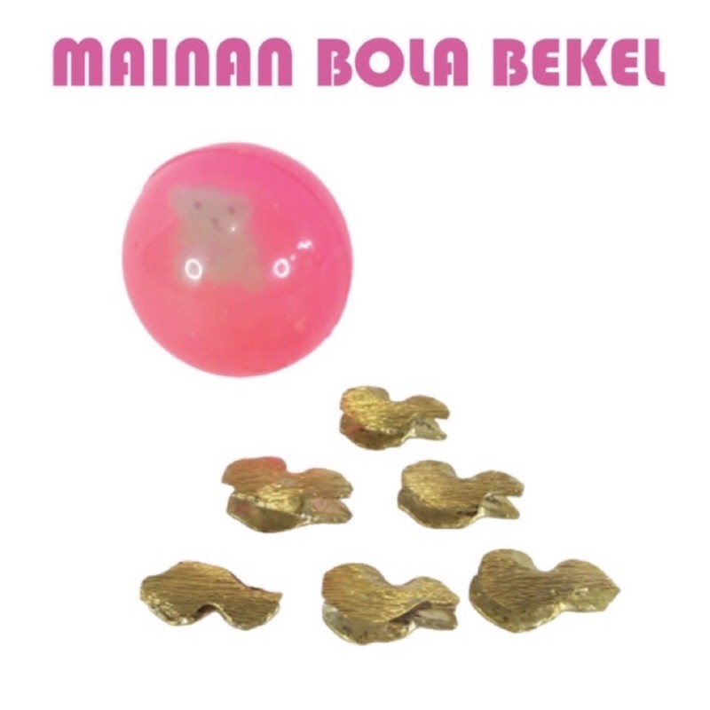 1 SET BOLA BEKEL 6 TIMAH / 6 FIT / MAINAN JADUL