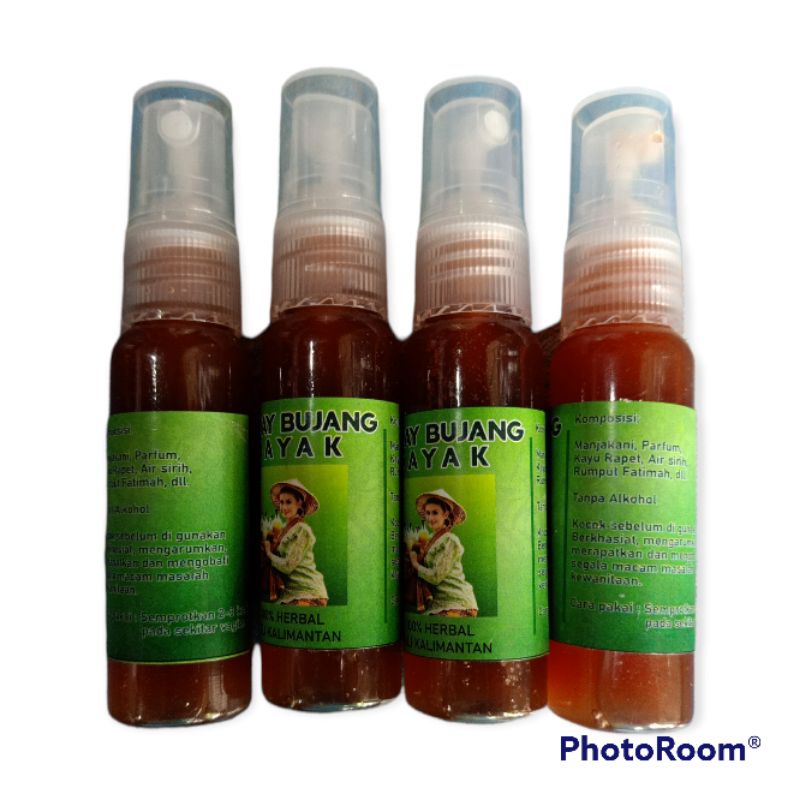 Spray bujang Dayak Kalimantan 5 botol (30 ml)