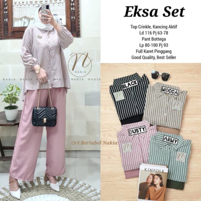 EKSA SET || TOP CRINKLE