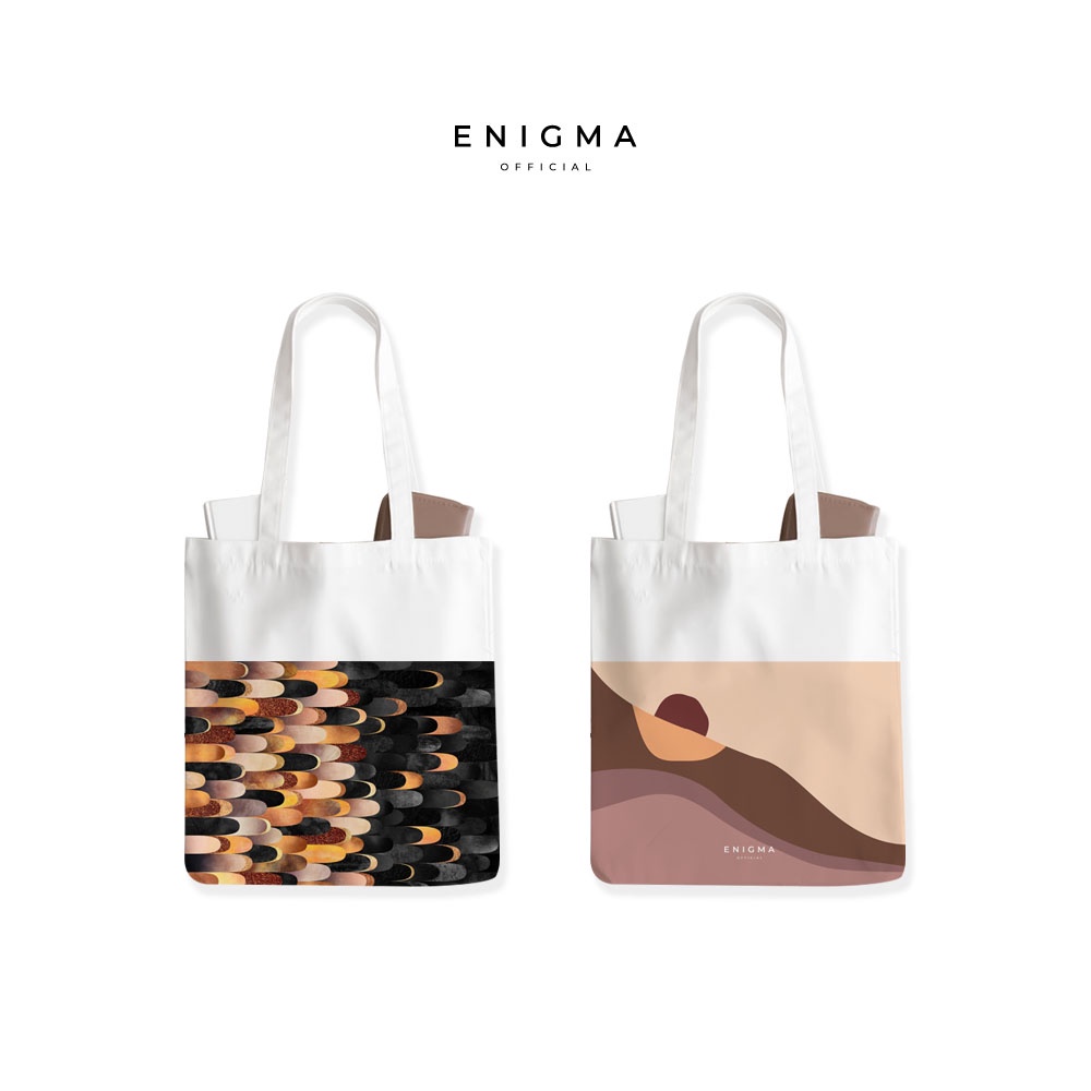 TERBARU TOTEBAG KANVAS AESTHETICS ORIGINAL ENIGMA OFFICIAL TOTEBAG WANITA TAS TOTE BAG