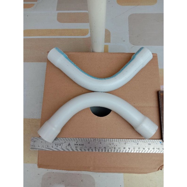 1" (Inch) SUPER Long Elbow PVC atau Knee Panjang PVC 1" (Inch)