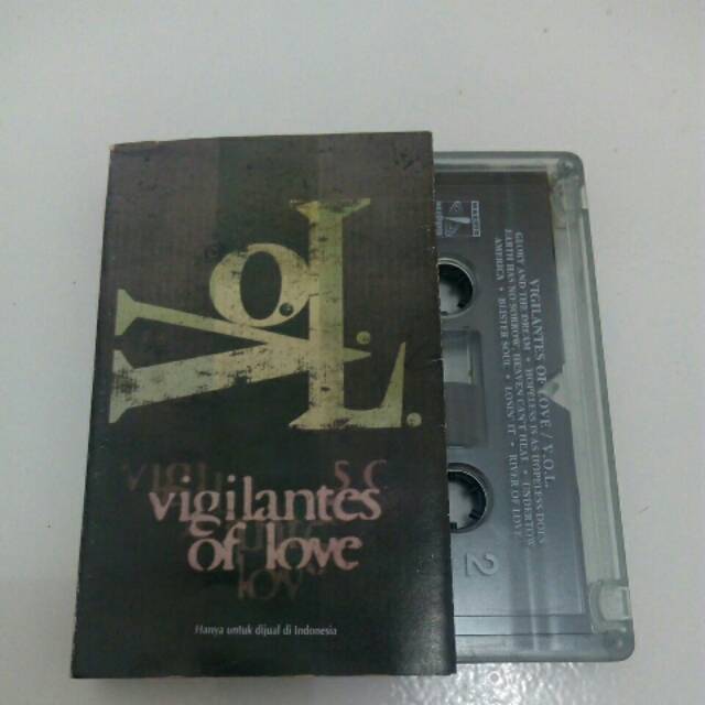 Kaset Pita Vigilantes of love - V.O.L - alternative rock Rem pearl jam - terlaris termurah