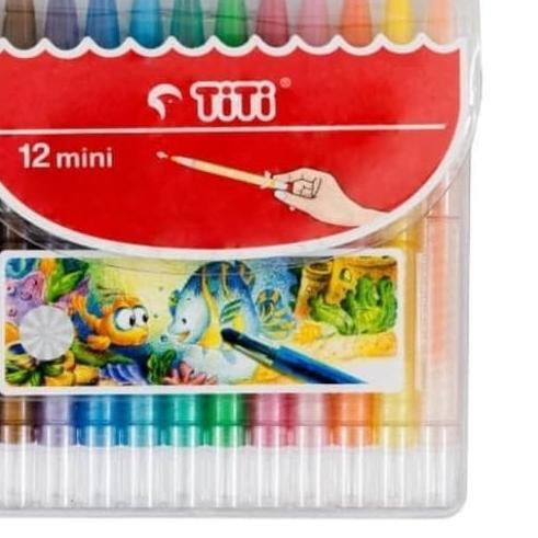 

TG-367>> Crayon Putar Mini 12 warna TITI populer