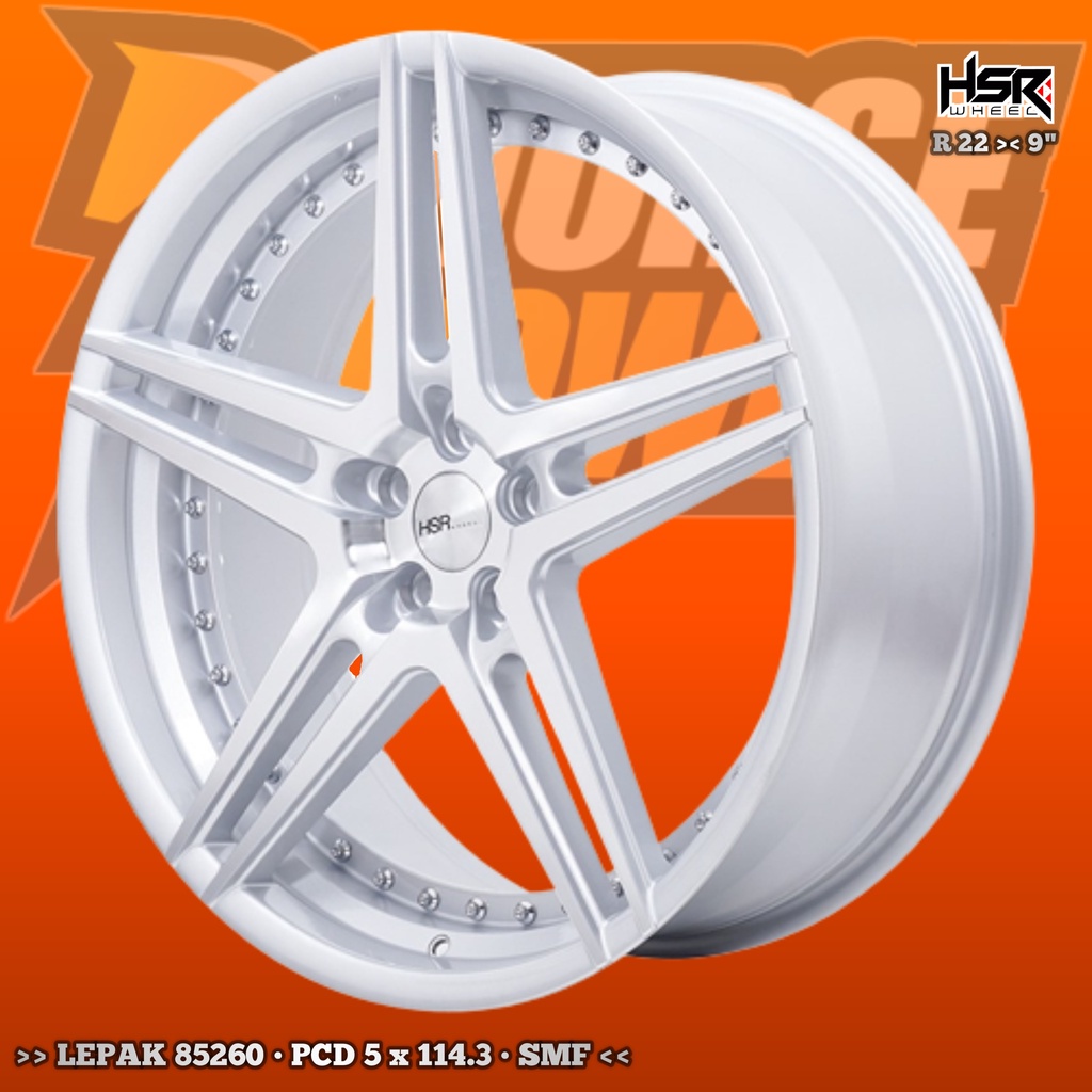 HSR LEPAK VELG MOBIL 5 LUBANG RING 22