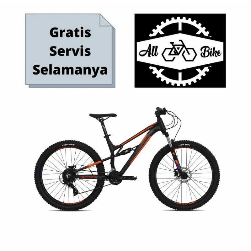 MTB PACIFIC AQUILA 2.0 FULL SUSPENSION 27,5INCH