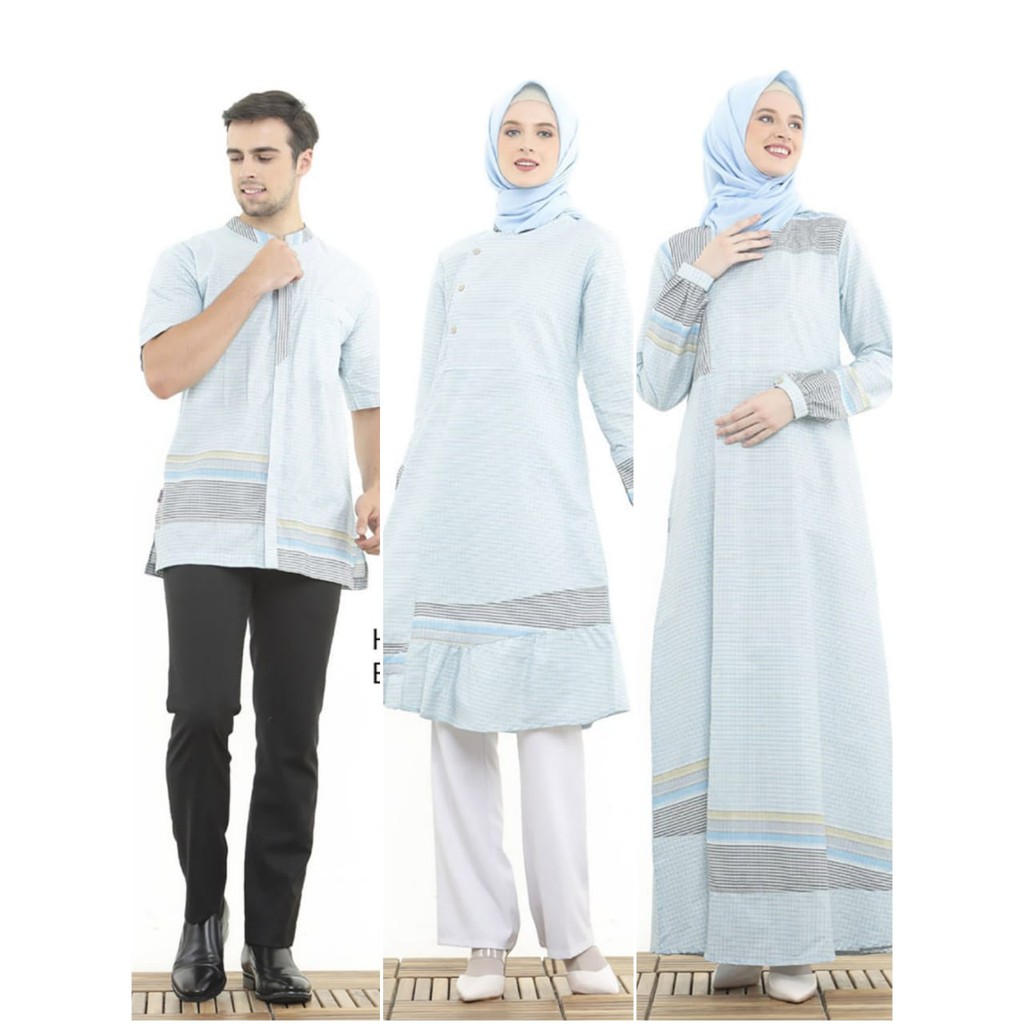 COUPLE RAUNA (RK 343, RK 344, KK 343, KK 344, TC 09, TC 10) GAMIS RAUNA/TUNIK RAUNA/KOKO RAUNA