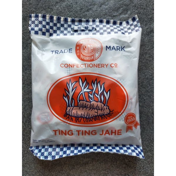 permen jahe / permen Ting Ting jahe 100gr