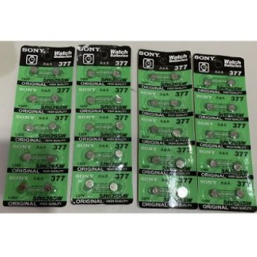 [COD]  Baterai Jam Tangan Sony 626 Murah Baterai Jam Sony 377/626 Baterai Kancing Sony Universal ( Harga 1 Pcs )