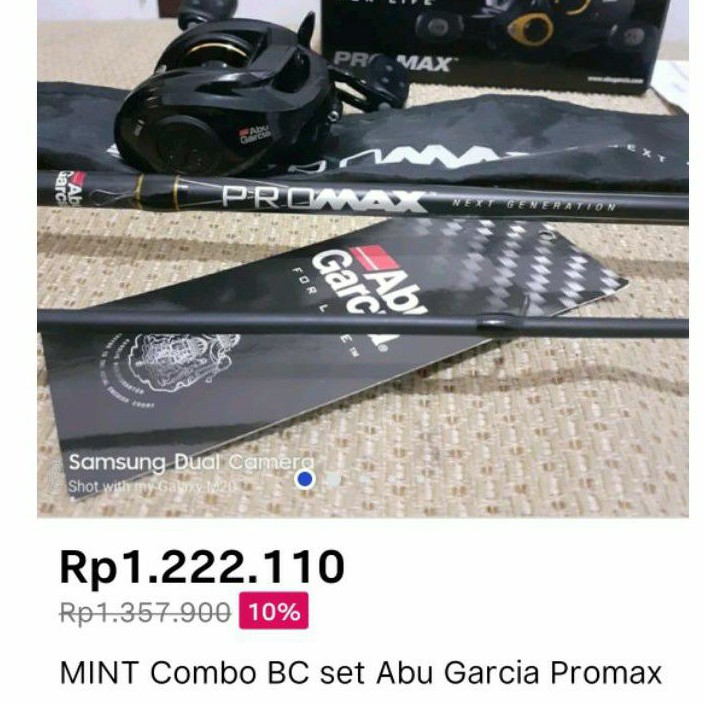 MINT Combo BC set Abu Garcia PROMAX
