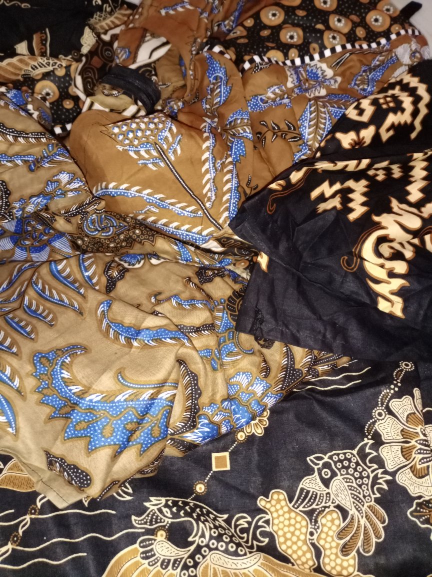 Bisa Cod Gamis Batik Kombinasi Terbaru/ Gamis Batik Standar / Baju Muslimah Wanita