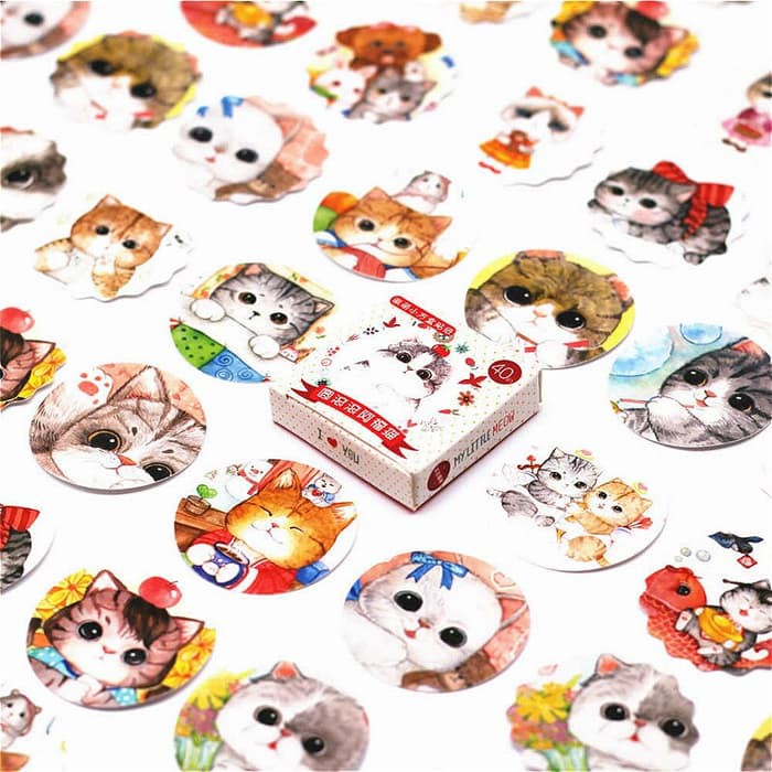 Gambar Stiker Hewan Lucu