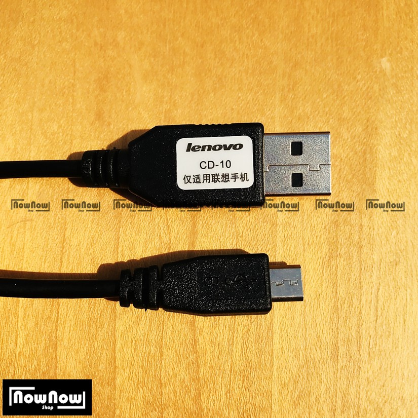 Kabel Data Charger Lenovo CD-10 Micro USB Original 100 Persen A6000 A1000 A7000 VIBE X3 K4 K5 Z2