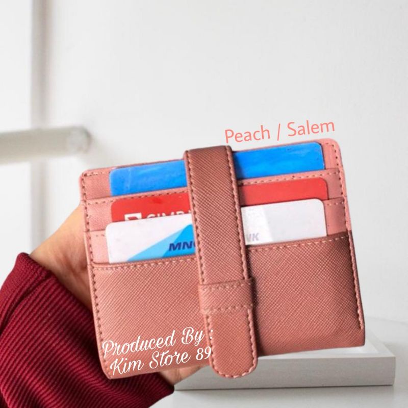 CARD HOLDER / DOMPET KARTU UANG MINI WANITA PRIA MULTI SLOT MURAH MERIAH