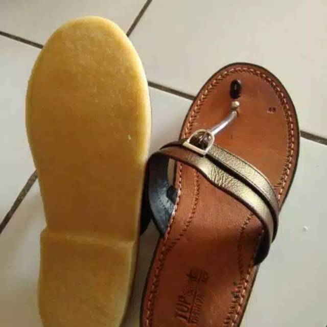 Sandal pria tarumpah asli kulit