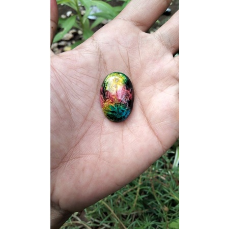 batu rubah pelangi original banyuwangi