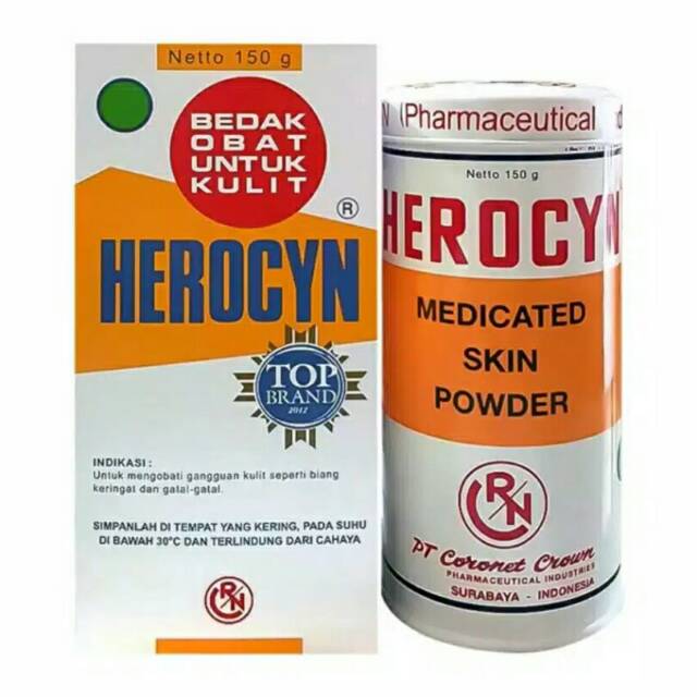 Bedak herocyn bedak gatal gatal