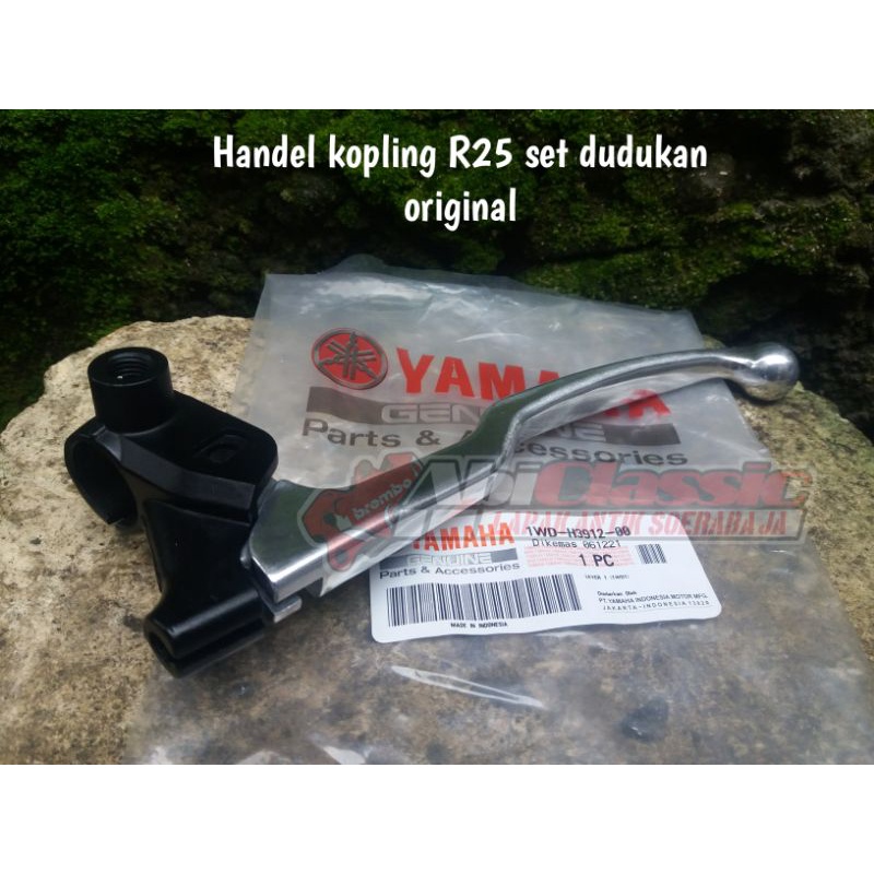Handel kopling r25 original tuas kopling r25 set dudukan