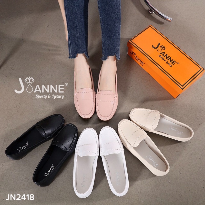 JOANNE JN2418 LOAFERS SHOES SEPATU KERJA WANITA FASHION