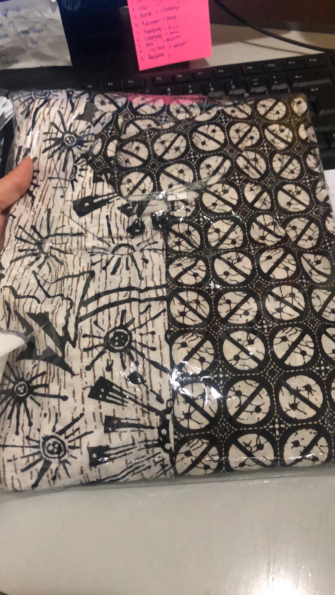 [ Terbaru ] Atasan Batik Wanita Kerja Kantor Ori Shabirah Batiksolo Blouse Blusebatik Batikmodern Xl