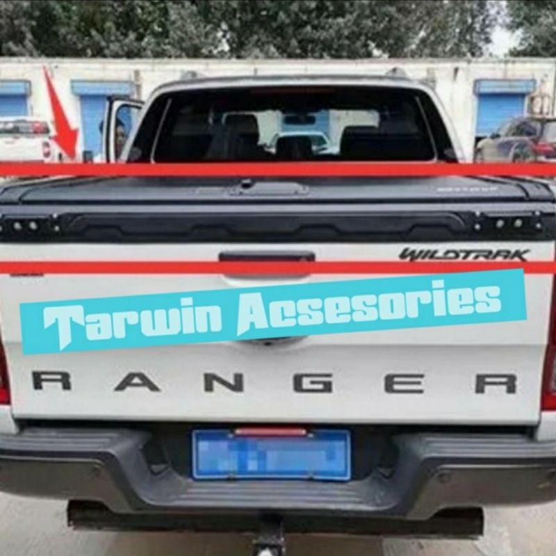 cover pintu belakang ford ranger t6 t7 t8 led