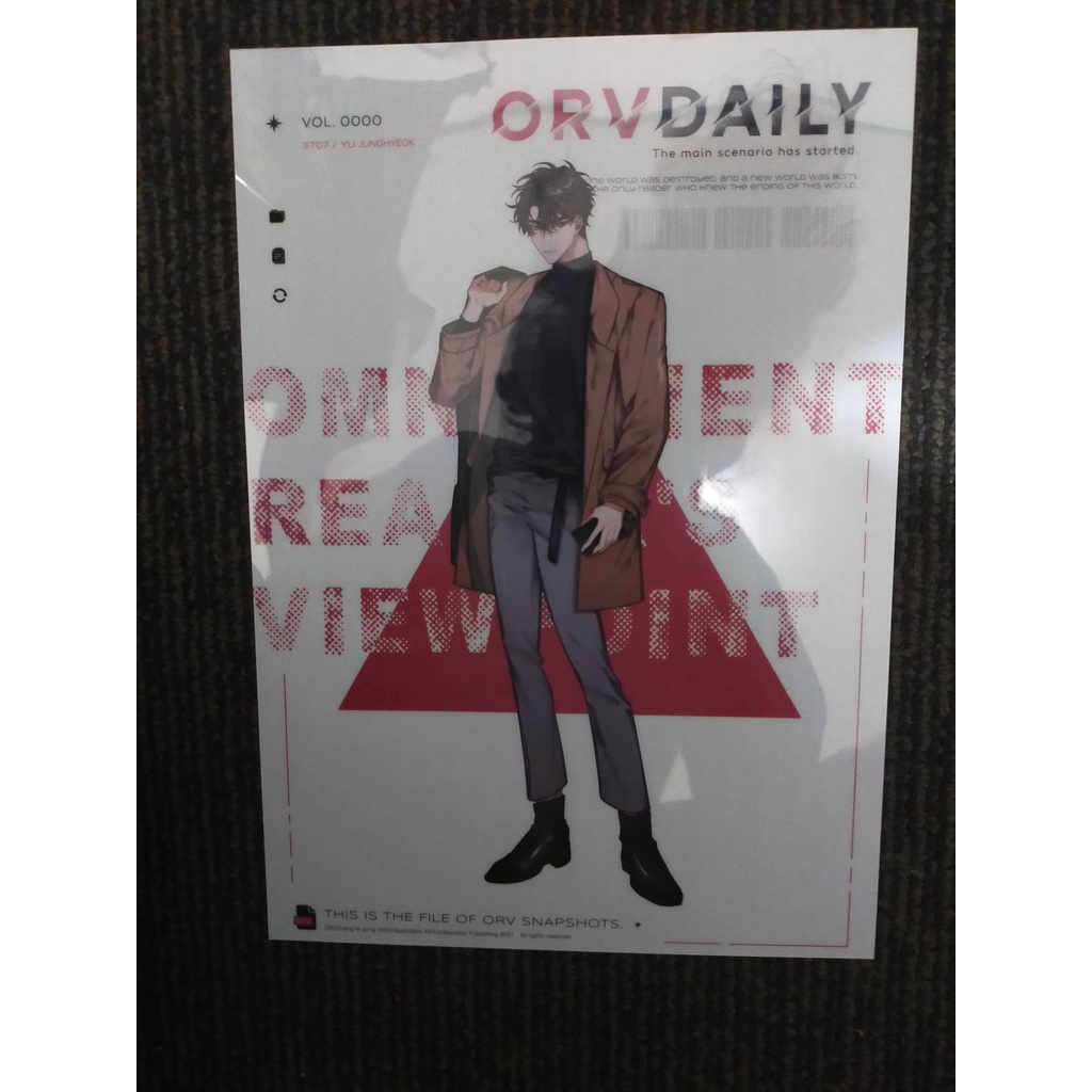 ORV YJH PLASTIC POSTER OFFICIAL MERCH TW VOL 1-2