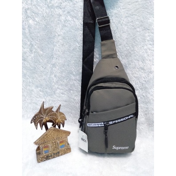 tas pundak pria / tas pria / waist bag pria SUPREME
