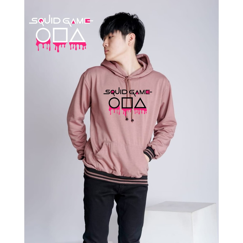 BISA COD / ALIPIO781 - FRONTMAN SQUIDGAME /  netflix / korea / new hot list / game / hoodie pria / kekinian