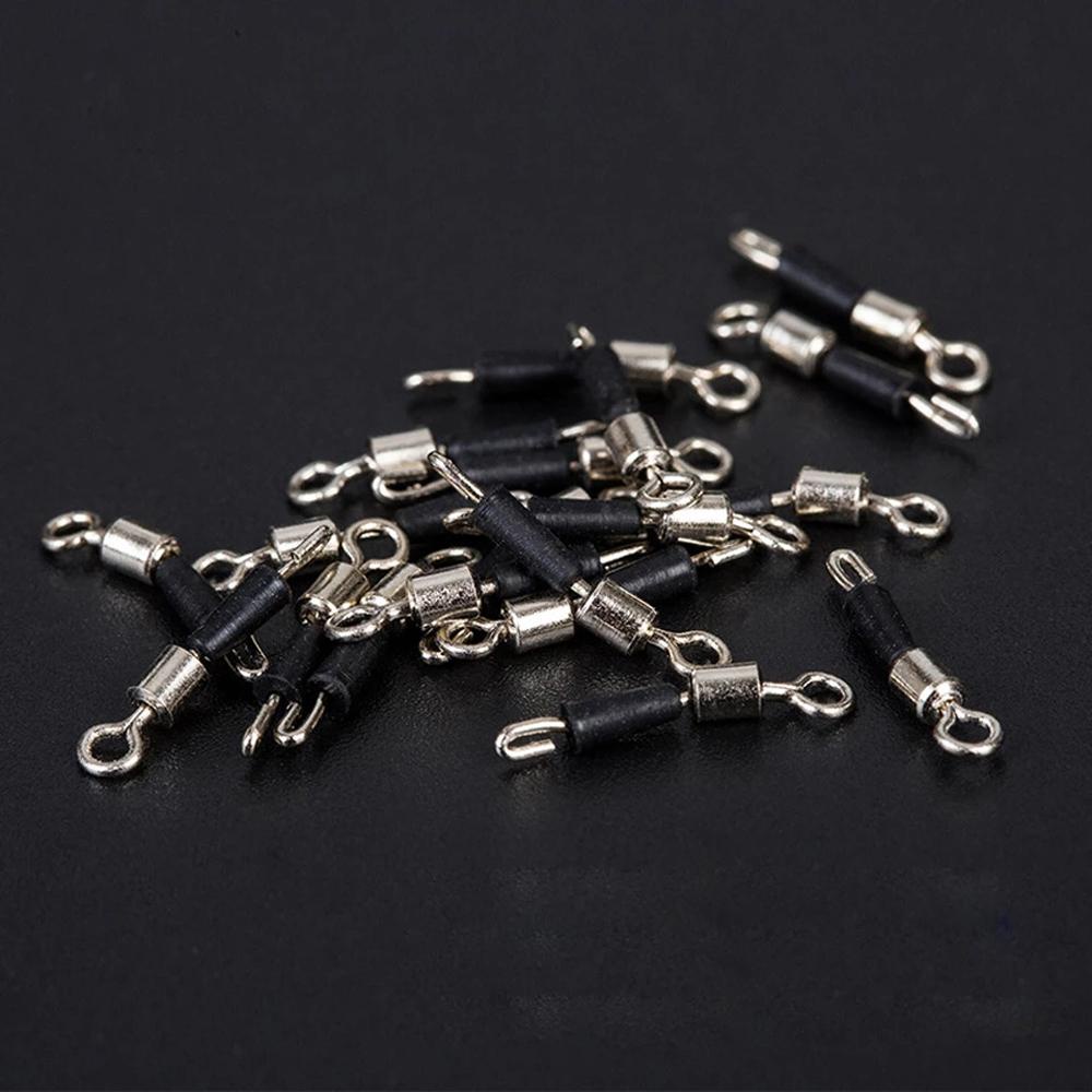 Lanfy Kail Pancing Stainless Steel Link Cepat Memancing Putar Konektor Cepat