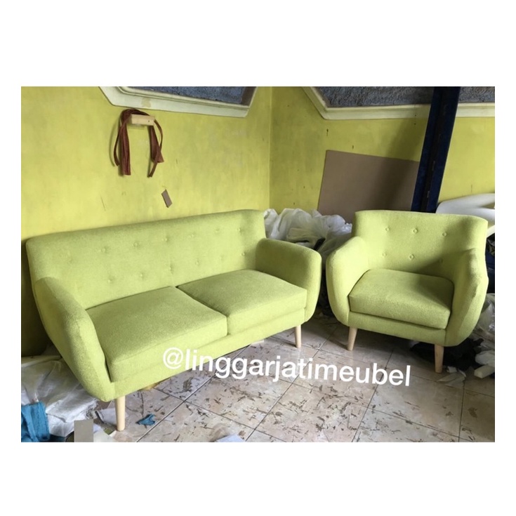 SOFA RETRO 21 SEATER BAHAN BLUDRU SUPER HALUS SET SOFA TAMU MINIMALIS MODERN