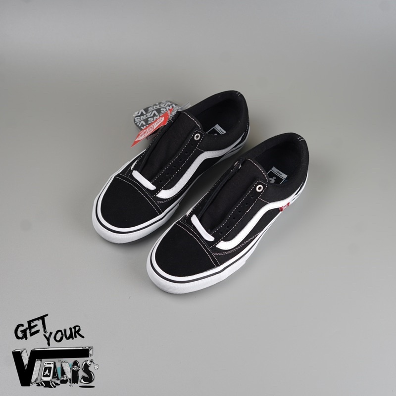 Vans Old Skool Pro Black White Original 100% Bnib