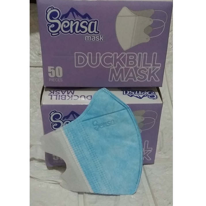 MASKER DUCKBILL SENSA  ISI 50PCS