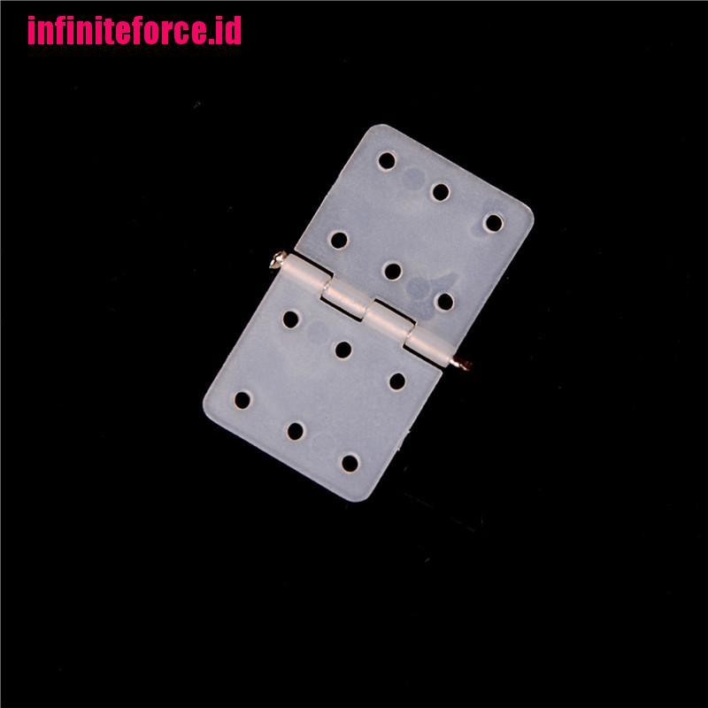 20pcs 27*16mm Nylon Plane Hinge for RC Airplane DIY Accessories